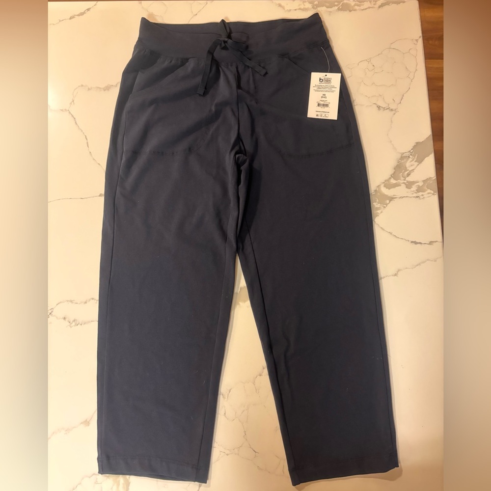 2 Athletic Works lounge pants Black & Dark Navy Blue NWT - Picture 2 of 9